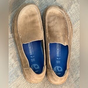 Birkenstock Utti Women's Brown Suede Loafers